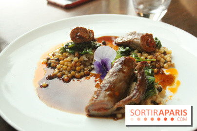 Terrass Hotel, la carte d'hiver 2016/2017 - saltimbocca de veau