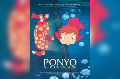 Ponyo sur la falaise