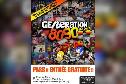GENERATION 80-90 au DIVAN DU MONDE