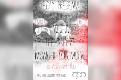 EOTY presents N.E.E.T. / The Breeze / Midnight Locomotive