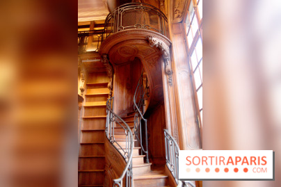 Rénovation de la BNF Richelieu - escaliers salle des Manuscrits