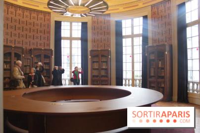 Rénovation de la BNF Richelieu  - rotonde de INHA