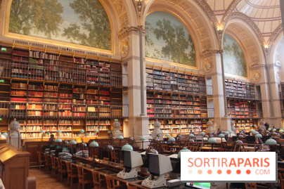 Rénovation de la BNF Richelieu - salle Labrouste