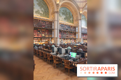 Rénovation de la BNF Richelieu - salle Labrouste