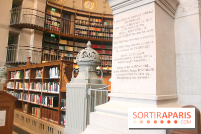 Rénovation de la BNF Richelieu - salle Labrouste