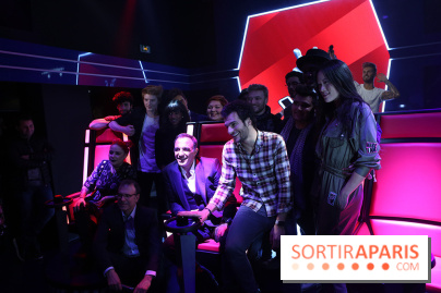 Inauguration du Studio The Voice au Musée Grévin