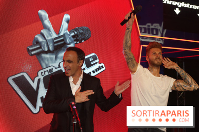 Inauguration du Studio The Voice au Musée Grévin