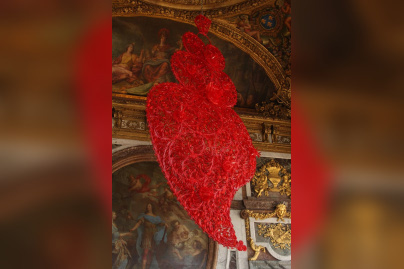 Coracao Independente Vermelho, Joana Vasconcelos | photo © Sortiraparis.com