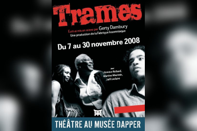 Spectacle, Théâtre, Trames, Dapper, Fabrique Insomniaque, Gerty Dambury