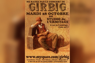 Concert, Paris, Girbig, Studio de l'ermitage