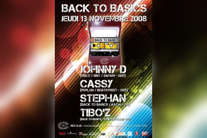 Soirée, Paris, Back to Basics, Rex Club