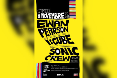 Soirée, Paris, Ewan Pearson, I Cube, Sonic, Social Club.