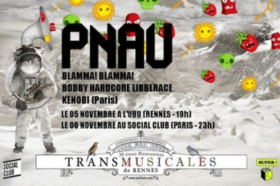 Soirée, Paris, Transmusicales de Rennes, Social Club