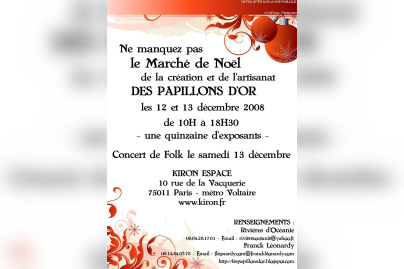 Shopping, Paris, Marché, Noël, Espace Kiron