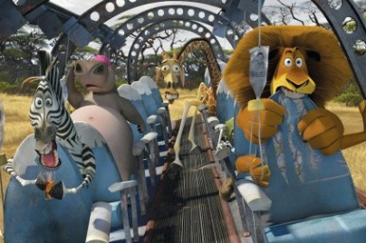 Cinéma, Paris, Grand rex, Madagascar, Féérie, Noel