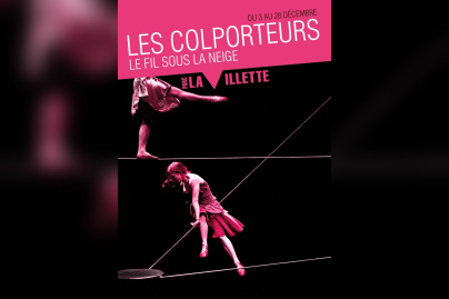 Spectacle, Cirque, Paris, Colporteurs, Villette, Le fil sous la neige