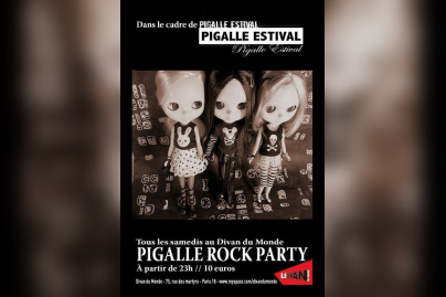 Soirée, Paris, Divan du monde, Pigalle, Rock Party