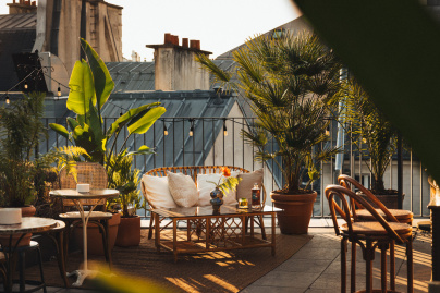 Au Drawing Hotel, un rooftop confidentiel en plein cœur de Paris, à deux pas du Louvre