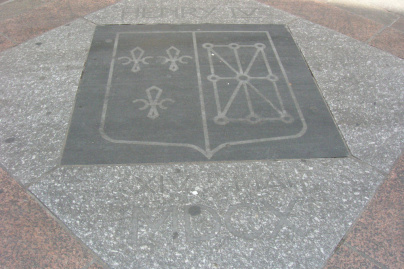 Plaque commémorative de l'assassinat de Henri IV