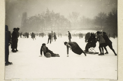 Quand les parisiens faisaient du patin à glace sur les lacs gelés du Bois de Boulogne