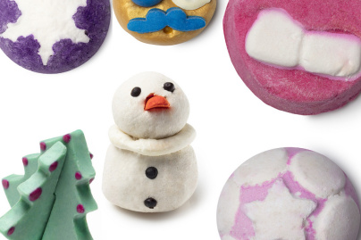 Noël débarque chez Lush