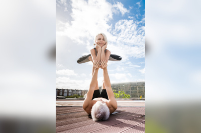 Du sport sur le Rooftop de Molitor à Paris