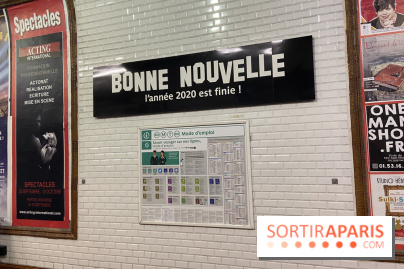 Nouvel An 2021 : la RATP affiche la Bonne Nouvelle avec humour