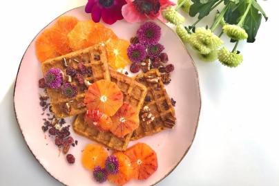 Insolite : une recette de gaufres veganes au CBD pour mardi gras