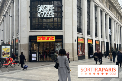L'enseigne Prisunic fait son retour sur les Champs-Elysées à Paris