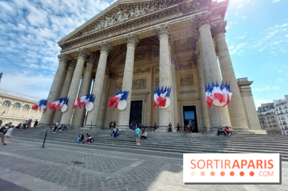 Un portrait géant de Joséphine Baker en mode street-art débarque sur la place du Panthéon