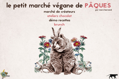 Le petit marché végane de Pâques à la REcyclerie