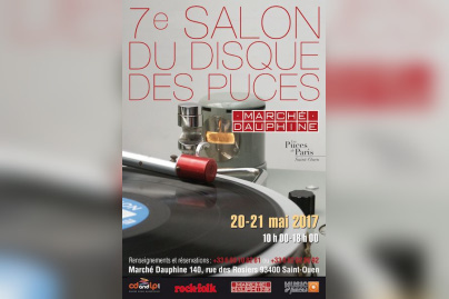 Salon du disque des Puces de Paris Saint-Ouen 2017