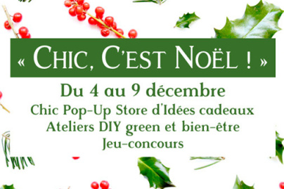 Chic, c'est Noël !, le pop-up store green de Chic des Plantes