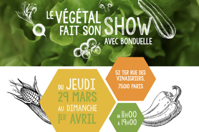 Le végétal fait son show avec Bonduelle !