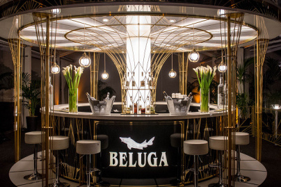La terrasse éphémère Beluga Vodka du Trianon Palace Versailles se relooke pour le printemps !