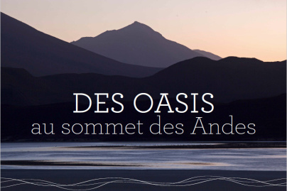 Expo photo : "des Oasis au sommet des Andes" au jardin Villemin