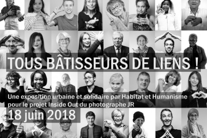 Inside Out : le projet photo de JR au profit de Habitat & Humanisme
