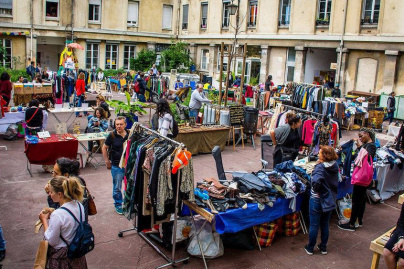 Marché des Grands Voisins et grand bal Tango