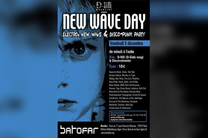 Soirée, Paris, New Wave Day, Batofar, D-No, Electrotinette