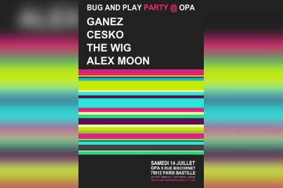 Bug And Play avec Ganez, Alex Moon, Cesko et The Wig