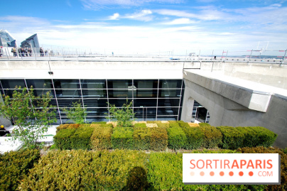Réouverture du toit de la Grande Arche de La Défense