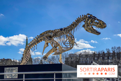 Tyrannosaurus Rex, l'installation de l'artiste Philippe Pasqua au Port de la Conférence