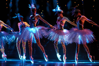 We call it Ballet : La Belle au Bois Dormant dans un show lumineux au MPAA/Saint-Germain