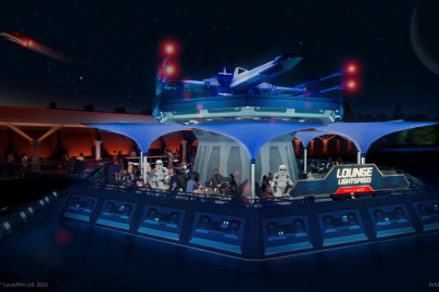 Disneyland Paris : Lounge Lightspeed, la terrasse éphémère sur le toit de Starport à Discoveryland