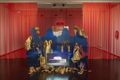 Exposition Pauline Curnier Jardin au Palais de Tokyo