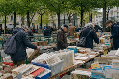 À Saint-Mandé, ce marché aux vieux papiers réunit les chineurs chaque mercredi
