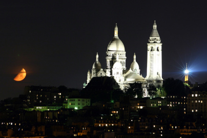 Eclipse lunaire 2018 : soirée d’observation sur le parvis du Sacré-Cœur
