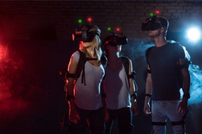 Un laser game VR à l'Aerokart d'Argenteuil