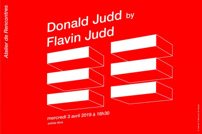 Ateliers-rencontre autour de Donald Judd à l'ENSAD