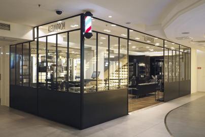 Alexandrom, le coiffeur et barbier des Galeries Lafayette Homme
